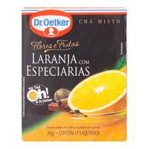 Chá Dr Oetker Laranja Com Especiarias 15g
