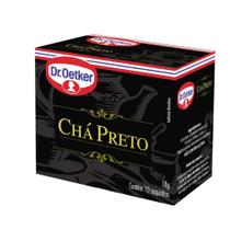 Chá Dr Oetker Preto - 18g