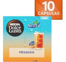 Chá em Cápsula Nescafé Dolce Gusto Nestea Mate Pêssego 10 unidades