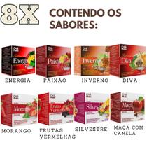 Chá em Sachê - Kit com Sabores diversos de Chá - Caixinhas de Chá Variedade de Sabores Chámais