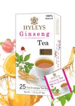 Chá energético de ervas Hyleys Ginseng e verde com guaraná e laranja