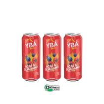 Chá Energetico Organico Yba Mate Açaí Guaraná pack 3 latas Chá Energetico Organico Yba Mate Açaí Guaraná pack 3 latas