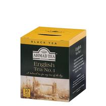 CHÁ ENGLISH TEA Nº1 AHMAD TEA 10 SACHÊS 20G