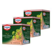 Chá Erva Doce Nacional Dr. Oetker Kit 3cx 16g - 30 saquinhos Chá Erva Doce Nacional Dr. Oetker Kit 3cx 16g - 30 saquinhos