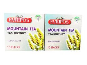 Chá Evripos Mountain Pacote com 20 Chá Evripos Mountain Pacote com 20
