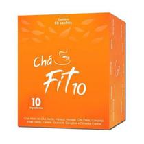 Cha fit 10 60x1,5g qvita - Marca Padrão