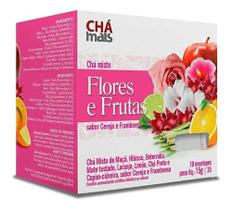 Chá Flores E Frutas Chá Mais - 10 Sachês Chá Flores E Frutas Chá Mais - 10 Sachês
