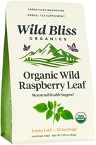 Chá Folha de Framboesa Vermelha Orgânica Wild Bliss 50g a Granel Chá Folha de Framboesa Vermelha Orgânica Wild Bliss 50g a Granel