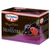 Chá frutas silvestres dr oetker sachê 15g c/ 15 unidades