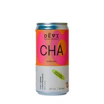 Chá Gaseificado Verde com Pêssego Devi -269ml Chá Gaseificado Verde com Pêssego Devi -269ml