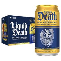 Chá Gelado Liquid Death Dead Billionaire 12x355ml Chá Gelado Liquid Death Dead Billionaire 12x355ml