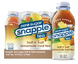 Chá gelado meio a meio de limonada sem açúcar 473 ml, pacote com 12 Chá gelado meio a meio de limonada sem açúcar 473 ml, pacote com 12