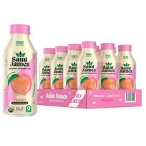 Chá Gelado Saint James Juicy Peach Orgânico 12 Unidades 473 ml Chá Gelado Saint James Juicy Peach Orgânico 12 Unidades 473 ml