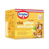Chá Gelado Yellow Lemonade Dr. Oetker 20g - 10 Saquinhos