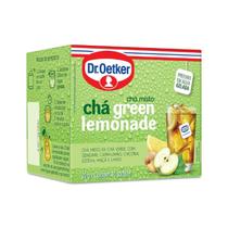 Chá green lemonade dr oetker sachê 20g c/ 10 unidades Chá green lemonade dr oetker sachê 20g c/ 10 unidades