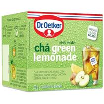 Chá green lemonade dr oetker sachê 20g c/ 10 unidades Chá green lemonade dr oetker sachê 20g c/ 10 unidades