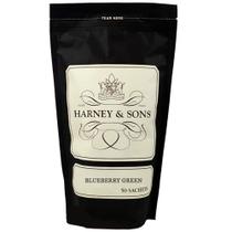 Chá Harney & Sons Blueberry Green 50 saquetas