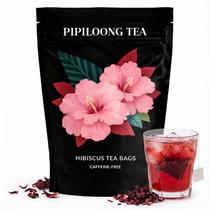 Chá Herbal Wellness PipiLoong Hibiscus Tea 30 ou mais de 30 porções Chá Herbal Wellness PipiLoong Hibiscus Tea 30 ou mais de 30 porções