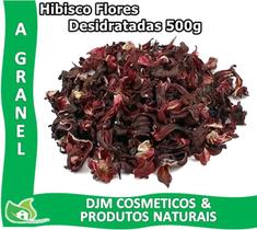 Chá Hibisco Flores Desidratadas 500g ( Hibiscus sabdariffa )