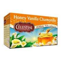 Chá Honey Vanilla Chamomile Celestial Seasonings 20 Sachês 47g