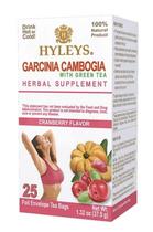 Chá HYLEYS Garcinia Cambogia Green com Cranberry - 300 Sachês