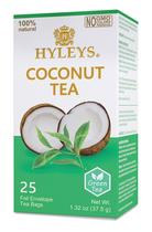 Chá HYLEYS Natural Wellness Coconut com chá verde 25 saquinhos x 12