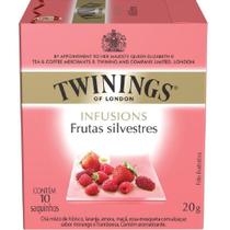 Cha Infusions de Frutas Silvestres Sache 2g CX 10 UN Twinings