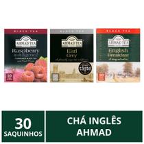 Chá Inglês, 3 Caixas Com 10 Saquinhos, Ahmad Tea Chá Inglês, 3 Caixas Com 10 Saquinhos, Ahmad Tea