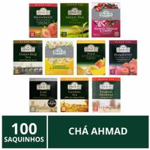 Chá Inglês Ahmad Tea, 10 caixas com 10 saquinhos Chá Inglês Ahmad Tea, 10 caixas com 10 saquinhos