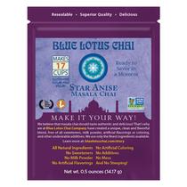 Chá Instantâneo Blue Lotus Chai Masala com Anis-Estrelado 14 g Chá Instantâneo Blue Lotus Chai Masala com Anis-Estrelado 14 g