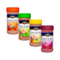 Chá Instantâneo Krüger Pote 400g Kit 4 Sabores Importado