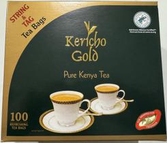 Chá Kericho Gold Puro do Quênia em Saquinhos com Corda e Etiqueta Chá Kericho Gold Puro do Quênia em Saquinhos com Corda e Etiqueta