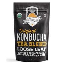 Chá Kombucha Orgânico Fermentaholics Preto e Verde a Granel Chá Kombucha Orgânico Fermentaholics Preto e Verde a Granel