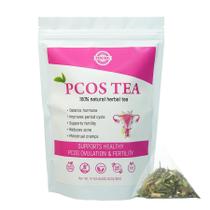 Chá Laicuherb para SOP (PCOS) com Hortelã - 10 Sachês para Equilíbrio Hormonal