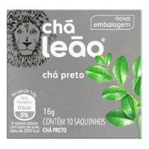 Chá Leão 16g - Chá Preto - Com 10 Saquinhos