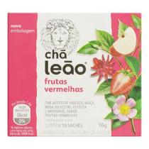 Chá Leão 20g - Frutas Vermelhas - Com 10 Saquinhos Chá Leão 20g - Frutas Vermelhas - Com 10 Saquinhos