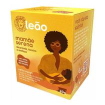 Chá Leão 20g Mamãe Serena Alcarávia Funcho Melissa 10 Sachê