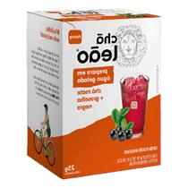 Chá Leão 25g - Chá Mate E Groselha - Com 10 Saquinhos