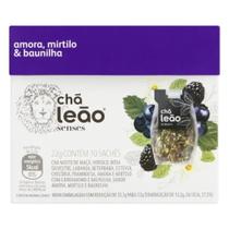 Chá Leão amora, mirtilo & baunilha em sachê