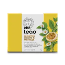 Chá Leão Camomila Cidreira e Maracujá 10 Saquinhos