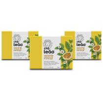 Chá Leão Camomila Cidreira E Maracujá Kit 3 Caixas