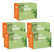 Chá Leão Capim-cidreira Em Sachê 10g 10 U Kit 5 Chá Leão Capim-cidreira Em Sachê 10g 10 U Kit 5
