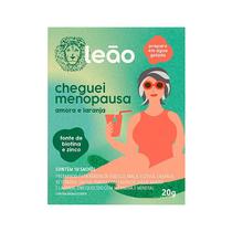 Chá Leão Cheguei Menopausa Sabor Amora e Laranja 10 Sachês 20g Chá Leão Cheguei Menopausa Sabor Amora e Laranja 10 Sachês 20g