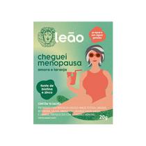 Cha Leao Cheguei Menopausa Sabor Amora e Laranja 10 Saches