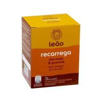 Cha leao com 10 sachês recarrega