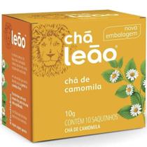Chá Leão de Camomila 10g Embalagem c/ 10 Saquinhos - LEAO JR.