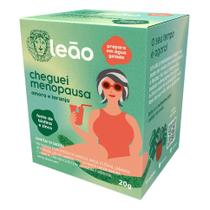 Chá Leão Fases Cheguei Menopausa - Amora E Laranja 10 Sachês