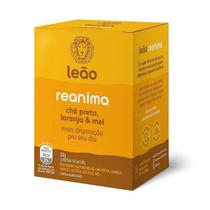 Chá Leão Funcionais Reanima 10 sachês de 2,0g - Chá Leão