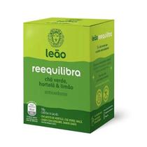 Chá Leão Funcionais Reequilibra 10 sachês de 1,8g - Chá Leão