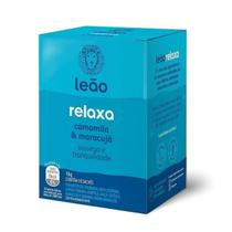 Chá Leão Funcionais Relaxa 10 sachês de 1,6g - Chá Leão